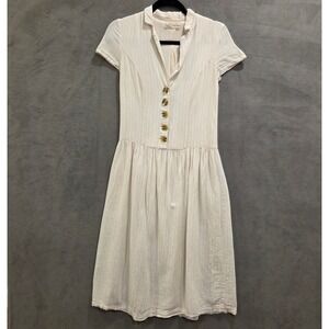 Urban Outfitters | Dresses | Uo Tessie Brown Floral Smocked Puff Sleeve  Midi Dress | Poshmark